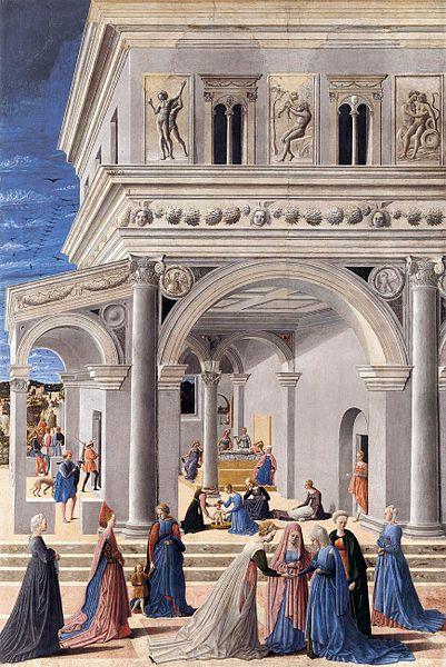 Fra Carnevale The Birth of the Virgin Spain oil painting art